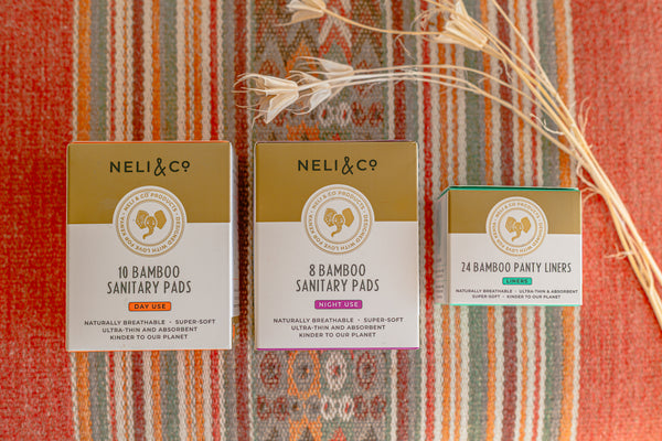 Bamboo Sanitary Pads - Day Use - 10 Pieces
