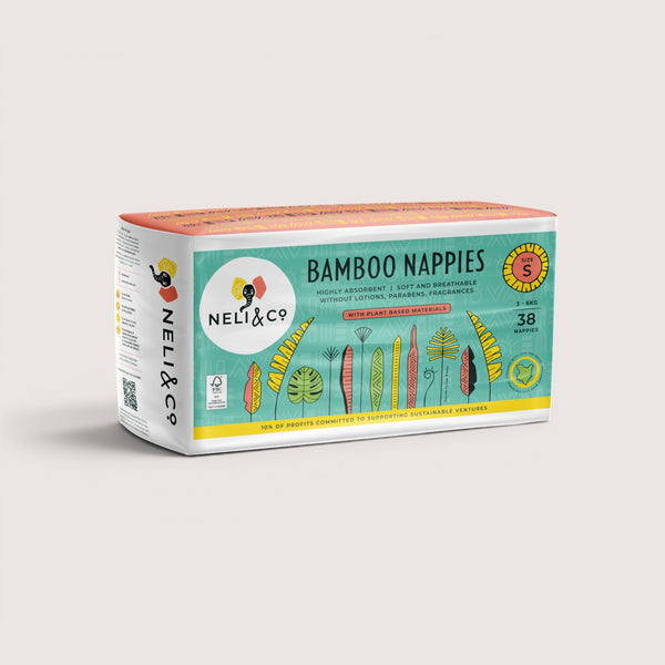 Small Nappies (Newborn to 6kg, 38 nappies per pack) – R260 each for 4 packs or more