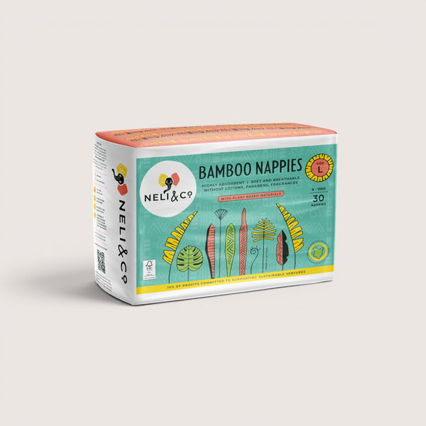 Large Nappies (9–15kg, 30 nappies per pack) – R280 each for 4 packs or more