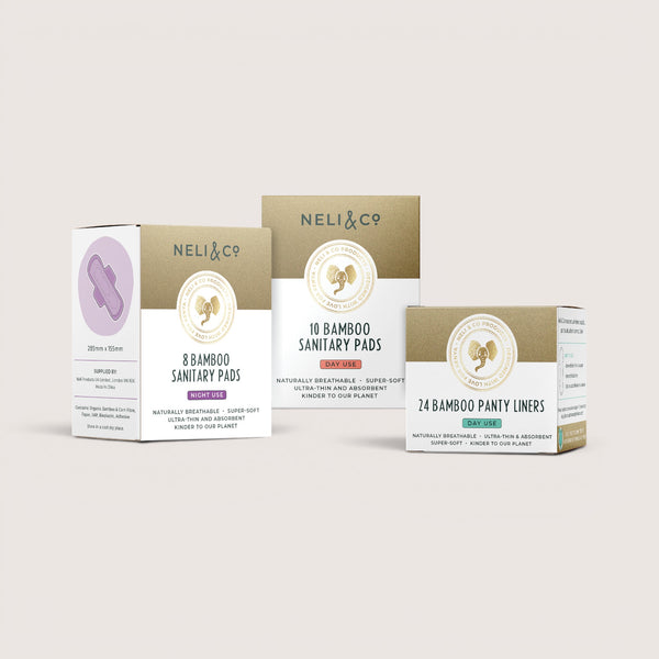 Bamboo Sanitary Pads - Day Use - 10 Pieces