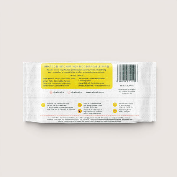 Plant Based Wipes - R70 each for 8 Packs or More